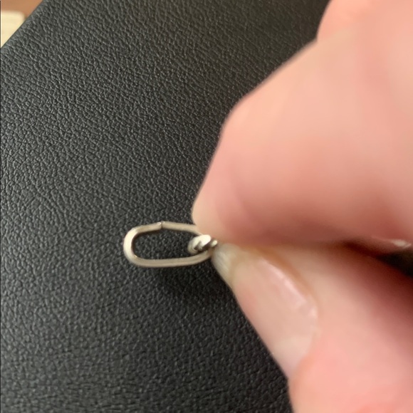 Vintage Sterling Silver Pendant with Stone - Picture 3 of 6